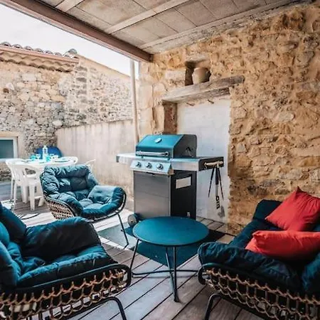 Maison De Village Cosy Avec Terrasse Privee Holiday home Saint-Marcel-de-Careiret
